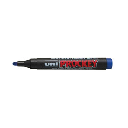 Marcatore Uni Prockey M126 - punta a scalpello da 1,00-5,70mm - blu - Uni Mitsubishi