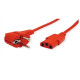 NILOX TECH - Cavo con spina di sicurezza angolata a 90IEC320-C13 1.8 mt Selected By Nilox