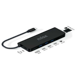NILOX TECH - Docking station 8in1 USB-C