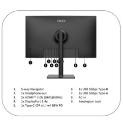 MSI Modern MD272UPHG