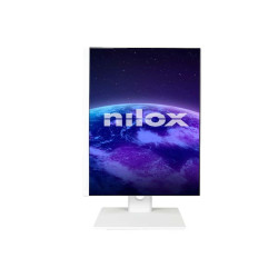 NILOX TECH - MONITOR 24' BIANCO IPS MULTIMEDIA CON WEBCAM HDMI DP VGA JACK