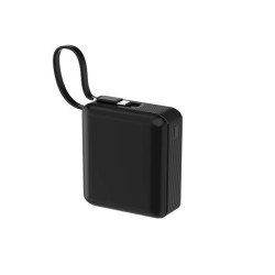 NILOX TECH - Powerbank 65W Built-in USB-C Cable