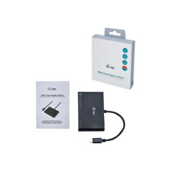 i-Tec USB-C HDMI and USB Adapter with Power Delivery Function - Docking station - USB-C / Thunderbolt 3 - HDMI