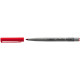 Marcatori permanente Marking a base d'alcool - punta pocket tonda 1,10mm - rosso - Bic - conf. 12 pezzi