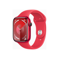 Apple Watch Series 9 (GPS + Cellular) - (PRODUCT) RED - 45 mm - alluminio rosso - smartwatch con fascia sportiva - fluoroelasto