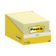 Blocco foglietti Post-it  - 76 x 76 mm - giallo canary - 100 fogli - Post-it - conf. 10 blocchi