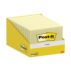 Blocco foglietti Post-it  - 76 x 76 mm - giallo canary - 100 fogli - Post-it - conf. 10 blocchi