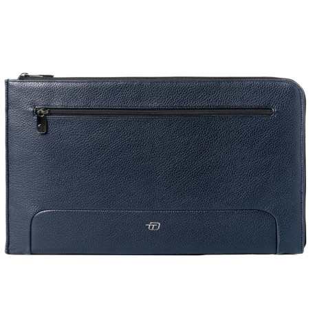 Office bag Gate Trended - 20 x 26 x 2 cm - ecopelle - blu - In Tempo