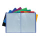Exacompta - Porta listini - 100 compartimenti - 200 viste - per A4 - disponibile in colori assortiti