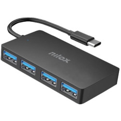 NILOX TECH - NXHUBUSC04 - DOCKING STATION USB-C 4 PORTE USB 3.2