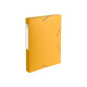 Exacompta Nature Future - Cartella a scatola - larghezza dorsale 40 mm - per A4 - giallo marmorizzato