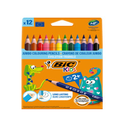 Matita colorata Evolution Triangle - colori assortiti - Bic - conf. 12 pezzi