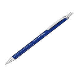 Penna roller EnerGel Metal Slim - punta 0,7 mm - fusto blu - Pentel