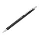 Penna roller EnerGel Metal Slim - punta 0,7 mm - fusto nero - Pentel