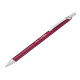 Penna roller EnerGel Metal Slim - punta 0,7 mm - fusto rosso - Pentel
