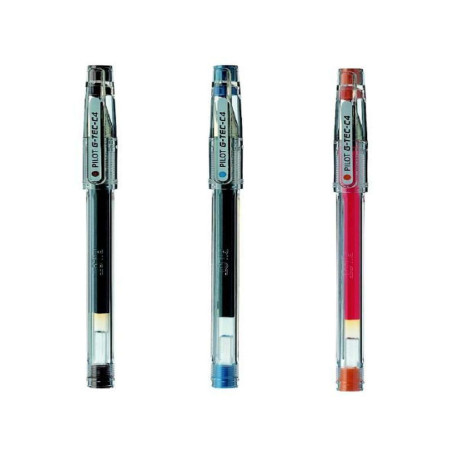 Penna ROLLER G-TEC-C4 Rosso BL-GC4 punta 0 4 mm tratto 0 2 mm (conf.12)