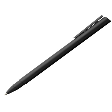 Penna roller Neo slim - punta 0,7 mm - fusto nero - Faber-Castell