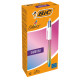 Penna a sfera scatto multifunzione 4 Colours Gradient - 1.0 mm - Bic - conf. 12 pezzi