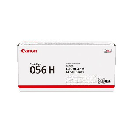 Canon 056 H - Alta capienza - nero - originale - cartuccia toner - per i-SENSYS LBP325x, MF542x, MF543x, MF552dw, MF553dw