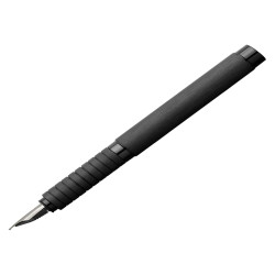 Penna stilografica Essentio - punta M - fusto nero - Faber-Castell