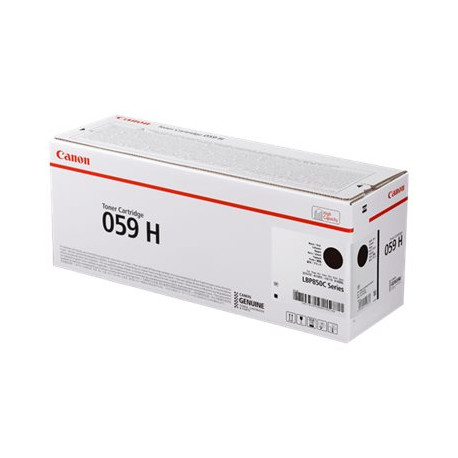 Canon 059 H - Alta capienza - nero - originale - cartuccia toner - per i-SENSYS LBP852Cx- Satera LBP851C, LBP852Ci