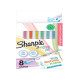 Pennarelli S-Note Duo - colori assortiti - Sharpie - conf. 8 pezzi