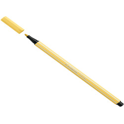 Pennarello Pen 68 - giallo chiaro - 23 - Stabilo
