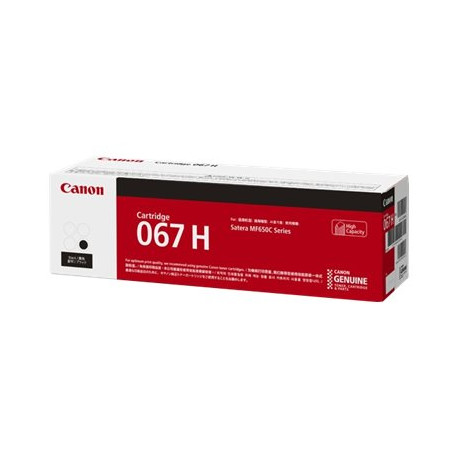 Canon 067 H - Alta capienza - nero - originale - cartuccia toner - per i-SENSYS MF651Cw