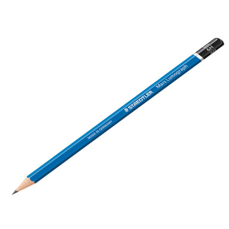 Matita di grafite Mars Lumograph 100 - gradazione 6H - Staedtler