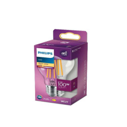 Philips LAMPADA A GOCCIA LUCE CALDA 100W
