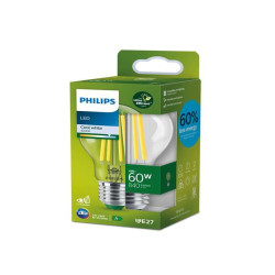 Philips Led goccia vetro filamento 60W - 8720169187733