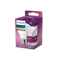 Philips LED Lampadina 8,5 W - 75 W E27 Luce bianca calda