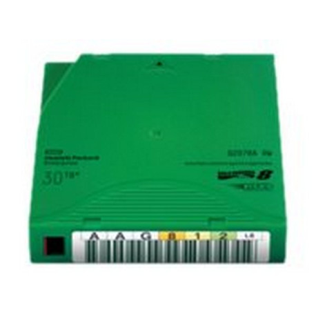 HPE RW Data Cartridge - LTO Ultrium 8 - 12 TB / 30 TB - etichette scrivibili - verde - per StoreEver LTO-8 Ultrium 30750, LTO-8