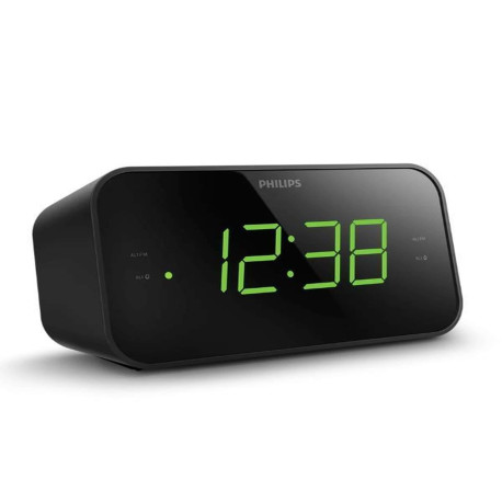 Philips RADIOSVEGLIA FM CON DISPLAY DIGITALE (NERO)
