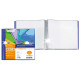Portalistini Asso TI - personalizzabile - PP liscio - 15 x 21 cm - 80 buste -  blu - Sei Rota