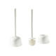 Portascopino Oronzo - con manico extralungo 54 cm - bianco - Perfetto