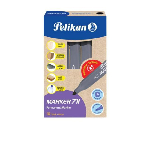 Pelikan CF10PERM.MARKER 710 SCALPELLO NERO
