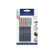 Faber-Castell Metallics - Marcatore - heart of gold, nothing else metals, copper cabana, berry nice, ice ice blue, wanderlust -
