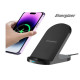 Power bank - WIRELESS CHARGER STAND NERO
