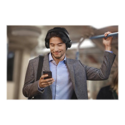 Jabra Evolve2 75 - Cuffie con microfono - on-ear - Bluetooth - senza fili - eliminazione rumore attivata - USB-A - isolamento d