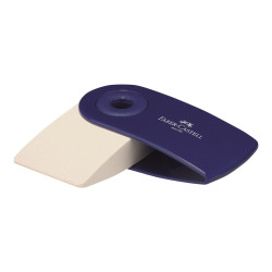 Faber-Castell SLEEVE Mini - Gomma - blu, mora - plastica (pacchetto di 24)