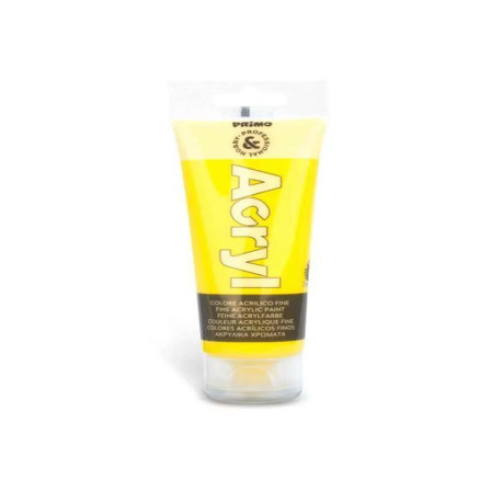 Primo TEMPERA TUBO ACRILICO COL.GIALLO 75ML