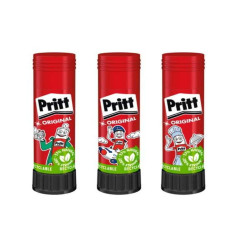 PRITT COLLA STICK 11g - Cartone BTS 2022 (2+1 GRATIS) 100pz (4 tray da 25pz/cad.)
