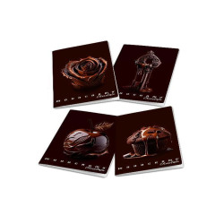 Pigna QUADERNO MONOCROMO CHOCOLATE A4 100GR - 5 MM