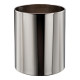 Cestino gettacarte Getsi - diametro 23 cm - H 28 cm - 12,5 L - inox brillante - Medial