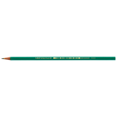 Matita in resina Ecolutions Evolution Graphite 650 - gradazione HB - Bic - conf. 12 pezzi