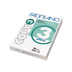 Fabriano COPY 3 office - Bianco - A3 (297 x 420 mm) - 80 g/m² - 500 fogli carta comune (pacchetto di 5)