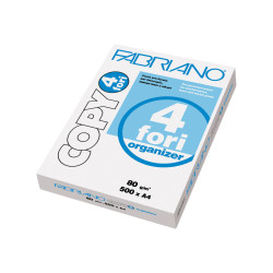 Fabriano COPY 4 FORI organizer - Bianco - A4 (210 x 297 mm) - 80 g/m² - 500 fogli carta comune
