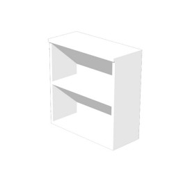 Mobile Easy - basso a giorno - 80x35x72 cm - bianco - Artexport