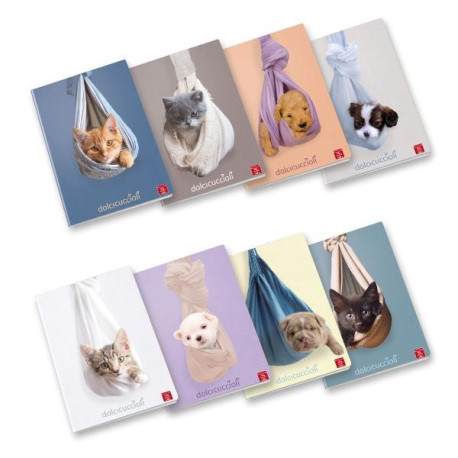 Pigna MAXI QUADERNO DOLCI CUCCIOLI A4 80GR - Q